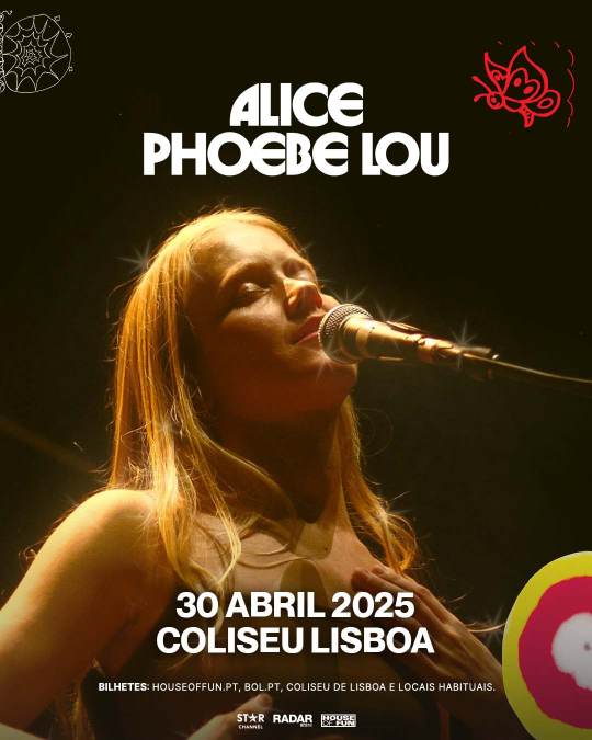 Cartaz: Alice Phoebe Lou