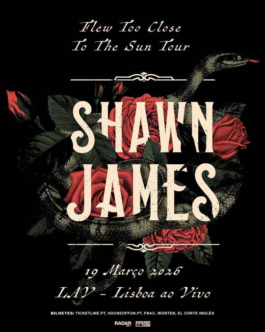 Cartaz: Shawn James